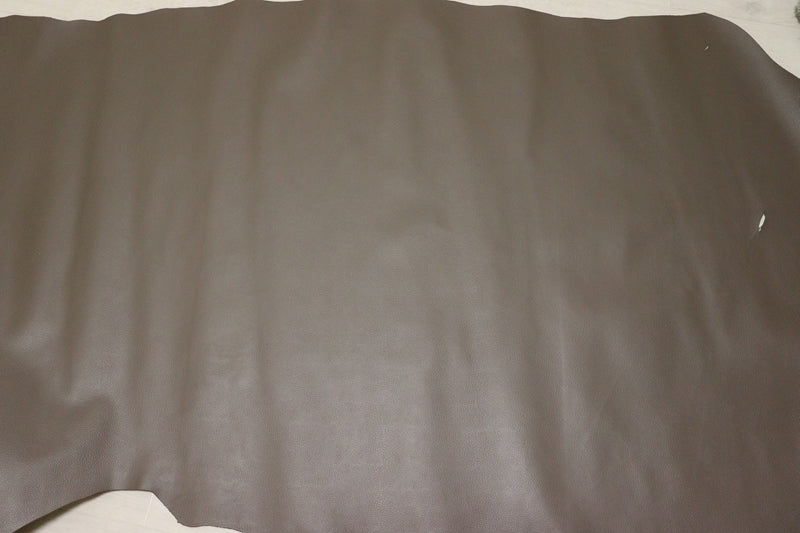 ds28円！[モカブラウン]新入荷 国産 牛革 姫路レザー クロム革 顔料仕上げ シボ型押し 240ds