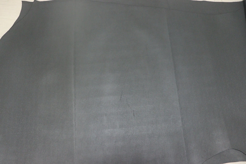 ds28円！[グレー]新入荷 国産 牛革 姫路レザー クロム革 ミズシボ型押し 顔料仕上げ 240ds