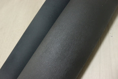 ds28円！[ダークグレー]新入荷 国産 牛革 姫路レザー クロム革 顔料仕上げ ミズシボ型押し 240ds