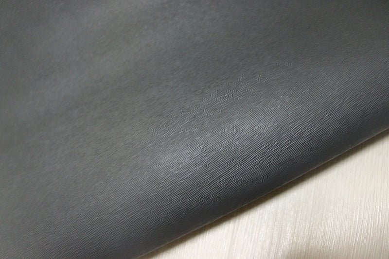 ds28円！[ダークグレー]新入荷 国産 牛革 姫路レザー クロム革 顔料仕上げ ミズシボ型押し 240ds