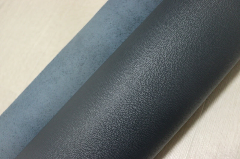 ds28円！[ネイビー]新入荷 国産 牛革 姫路レザー クロム革 シボ型押し 顔料仕上げ 240ds