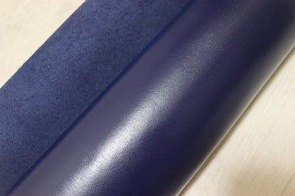ds28円！[ネイビー]新入荷 国産 牛革 姫路レザー クロム革 顔料仕上げ 240ds