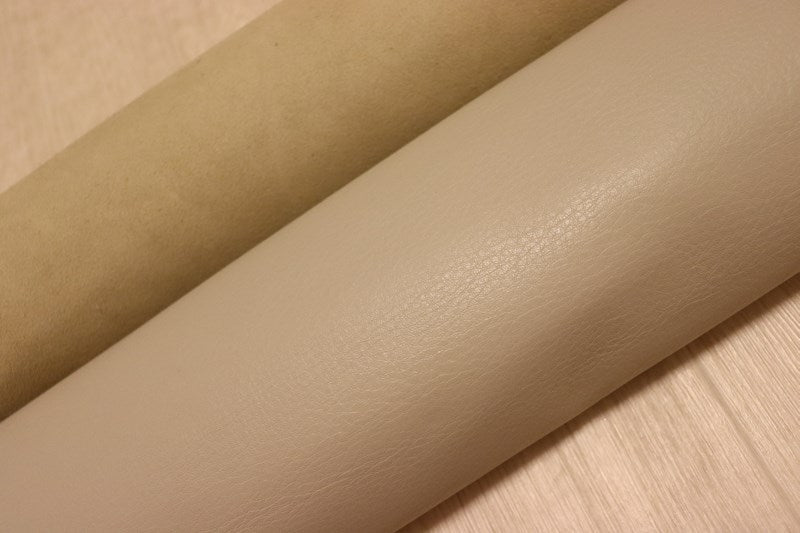 ds28円！[サンドベージュ]新入荷 イタリアンレザー 牛革 クロム革 シュリンク加工 242ds