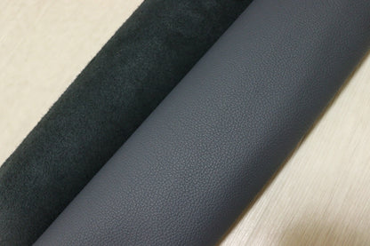 ds28円！[ネイビー]新入荷 イタリアンレザー 牛革 クロム革 シボ型押し 242ds