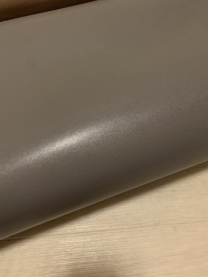 ds28円！[グレー系]新入荷 国産 牛革 ヌメ革 フィルム貼り 特殊加工 243ds