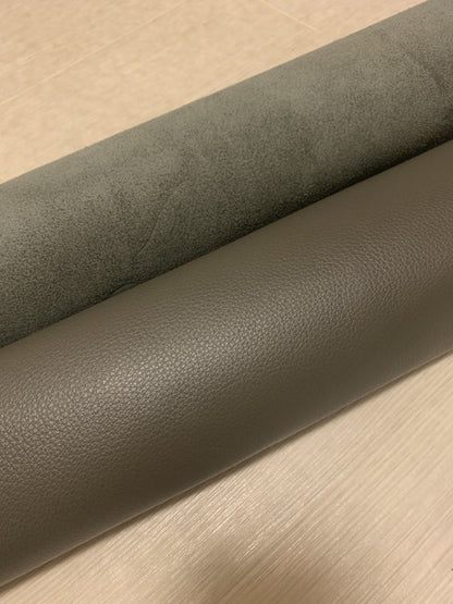 ds28円！[ダークグレー]新入荷 イタリアンレザー 牛革 クロム革 シュリンク加工 243ds