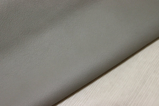 ds28円！[ライトグレー]新入荷 イタリアンレザー 牛革 クロム革 弱シュリンク加工 243ds