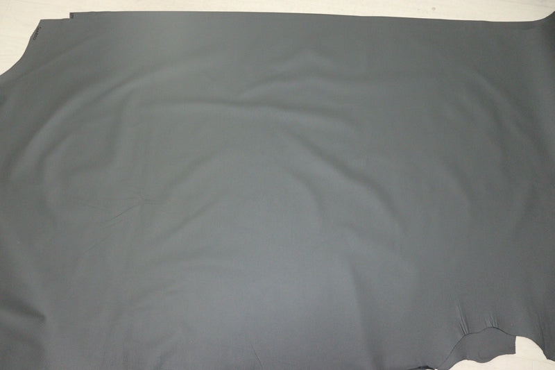 ds28円！[ダークグレー]新入荷 イタリアンレザー 牛革 クロム革 シボ型押し 顔料仕上げ 243ds