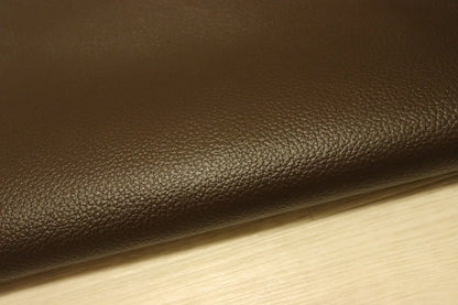ds28円！[チョコブラウン]新入荷 国産 牛革 姫路レザー クロム革 シボ型押し 245ds