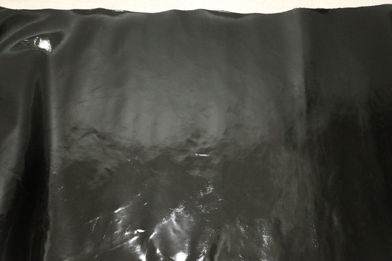 ds28円！[ブラック]新入荷 国産 牛革 クロム革 エナメル 246ds