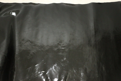 ds28円！[ブラック]新入荷 国産 牛革 クロム革 エナメル 246ds