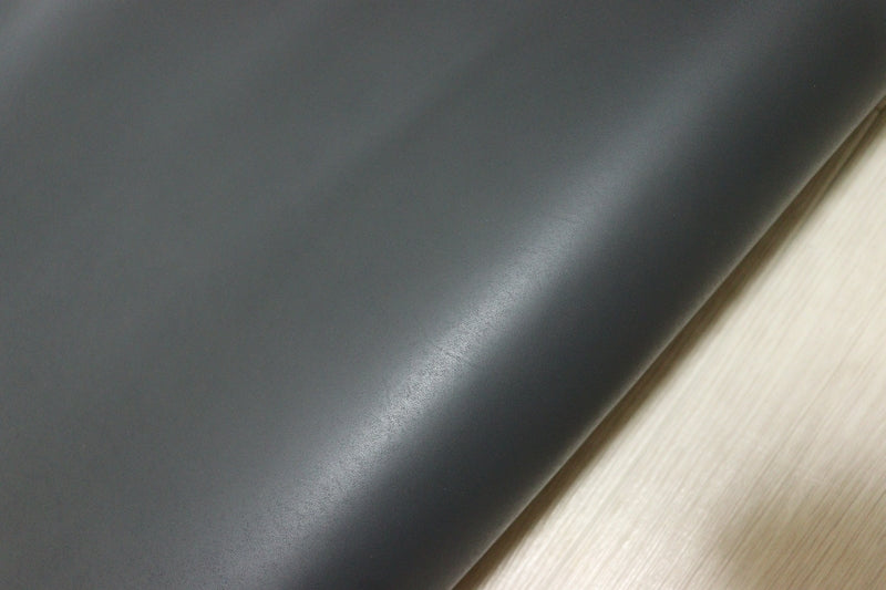 ds28円！[ダークグレー]新入荷 国産 牛革 姫路レザー クロム革 顔料仕上げ 247ds