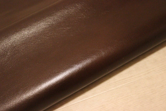 ds28円！[チョコブラウン]新入荷 国産 牛革 クロム革 スムース加工 249ds