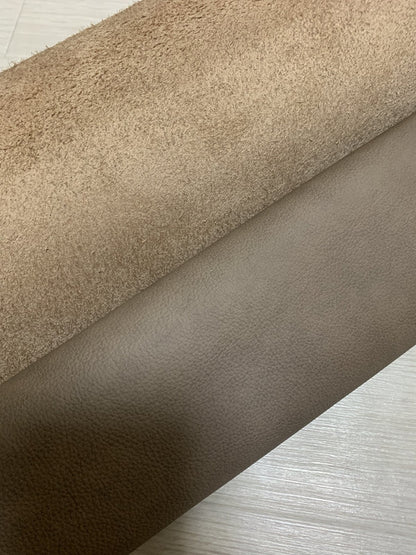 ds28円！[オリーブ系]新入荷 イタリアンレザー 牛革 クロム革 アンチック加工 249ds