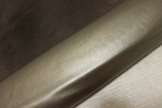 ds28円！[ブロンズ]新入荷 国産 牛革 クロム革 スムース加工 249ds