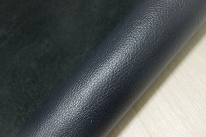 ds28円！[パールネイビー]新入荷 イタリアンレザー 牛革 クロム革 シュリンク加工 250ds
