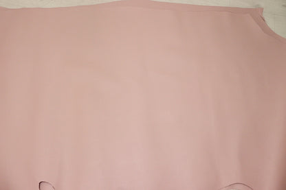 ds28円！[シェルピンク]新入荷 国産 牛革 姫路レザー クロム革 シボ型押し 顔料仕上げ 250ds