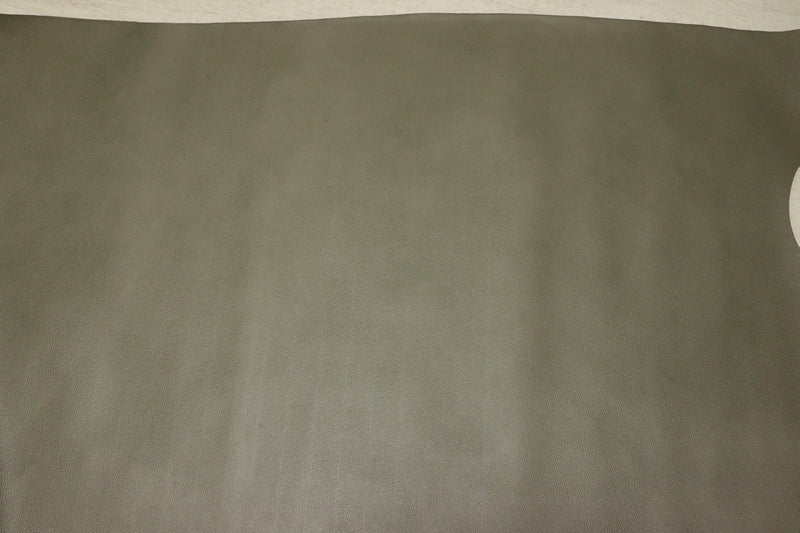 ds28円！[モカオリーブ]新入荷 国産 牛革 姫路レザー クロム革 シボ型押し 顔料仕上げ 250ds