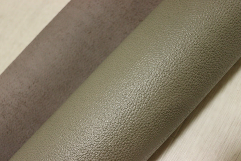 ds28円！[モカオリーブ]新入荷 国産 牛革 姫路レザー クロム革 シボ型押し 顔料仕上げ 250ds