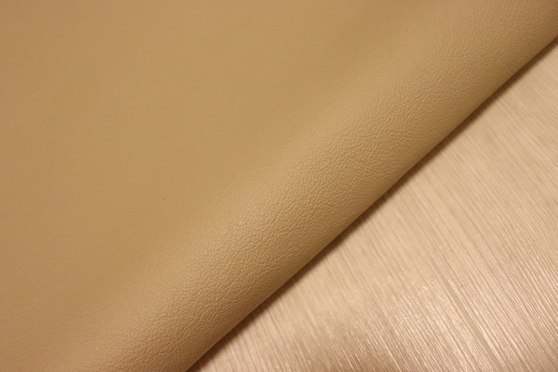 ds28円！[ベージュ]新入荷 イタリアンレザー 牛革 クロム革 弱シュリンク加工 252ds