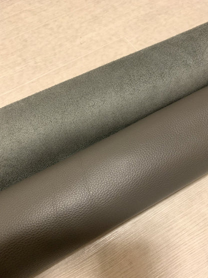 ds28円！[ダークグレー]新入荷 イタリアンレザー 牛革 クロム革 シュリンク加工 モチモチ 253ds