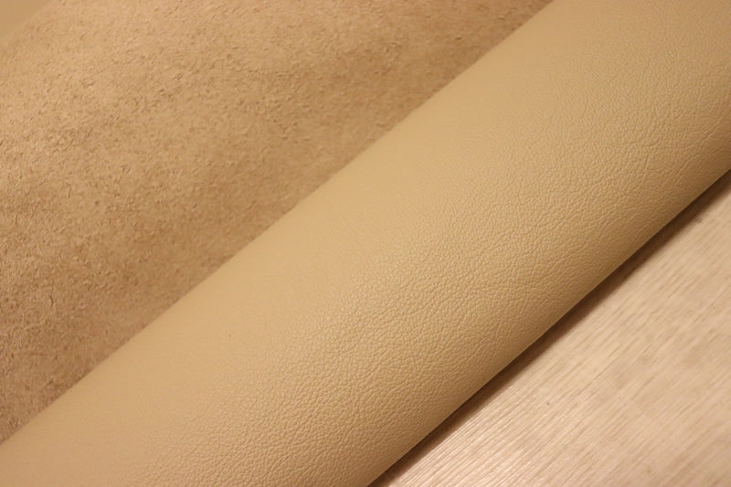 ds28円！[ベージュ]新入荷 イタリアンレザー 牛革 クロム革 弱シュリンク加工 254ds