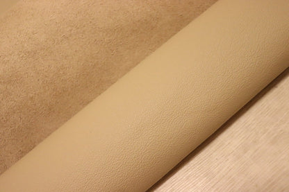 ds28円！[ベージュ]新入荷 イタリアンレザー 牛革 クロム革 弱シュリンク加工 254ds