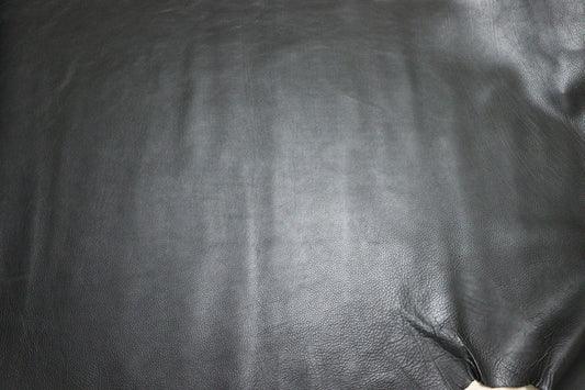 ds28円！[ブラック]新入荷 国産 牛革 クロム革 シュリンク加工 255ds