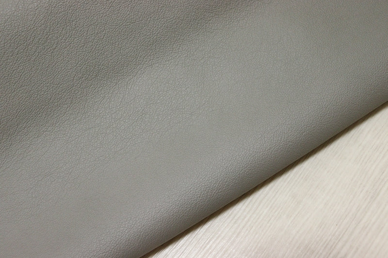 ds28円！[ライトグレー]新入荷 イタリアンレザー 牛革 クロム革 弱シュリンク加工 257ds