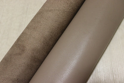 ds28円！[カフェオレ]新入荷 国産 牛革 姫路レザー クロム革 スムース加工 257ds