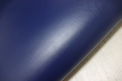 ds28円！[ダークブルー]新入荷 国産 牛革 姫路レザー クロム革 顔料仕上げ 258ds