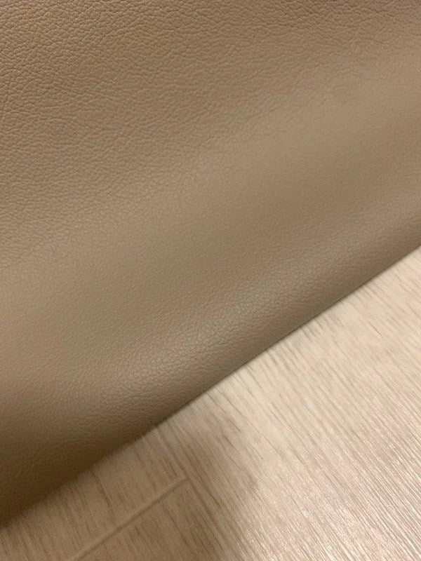 ds28円！[サンドベージュ]新入荷 イタリアンレザー 牛革 クロム革 弱シュリンク加工 259ds