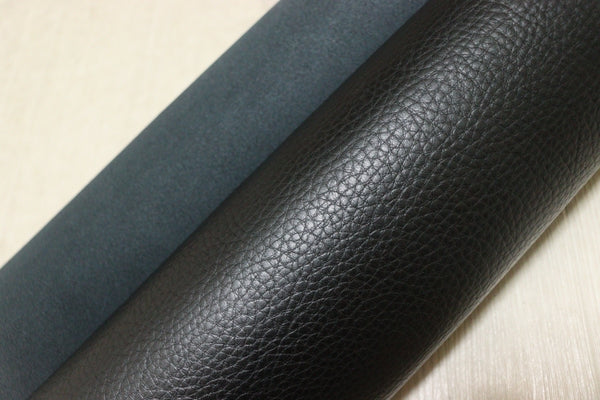 ds28円！[ブラック]新入荷 国産 牛革 姫路レザー クロム革 シュリンク加工 260ds