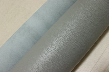 ds28円！[ブルーグレー]新入荷 国産 牛革 姫路レザー クロム革 顔料仕上げ シボ型押し 260ds