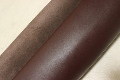 ds28円！[チョコブラウン]新入荷 国産 牛革 姫路レザー クロム革 顔料仕上げ 260ds