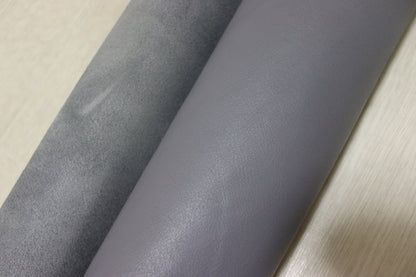 ds28円！[グレー系]新入荷 イタリアンレザー 牛革 姫路レザー クロム革 スムース加工 266ds