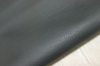 ds28円！[ダークグレー]新入荷 イタリアンレザー 牛革 クロム革 シュリンク加工 もちもち 267ds