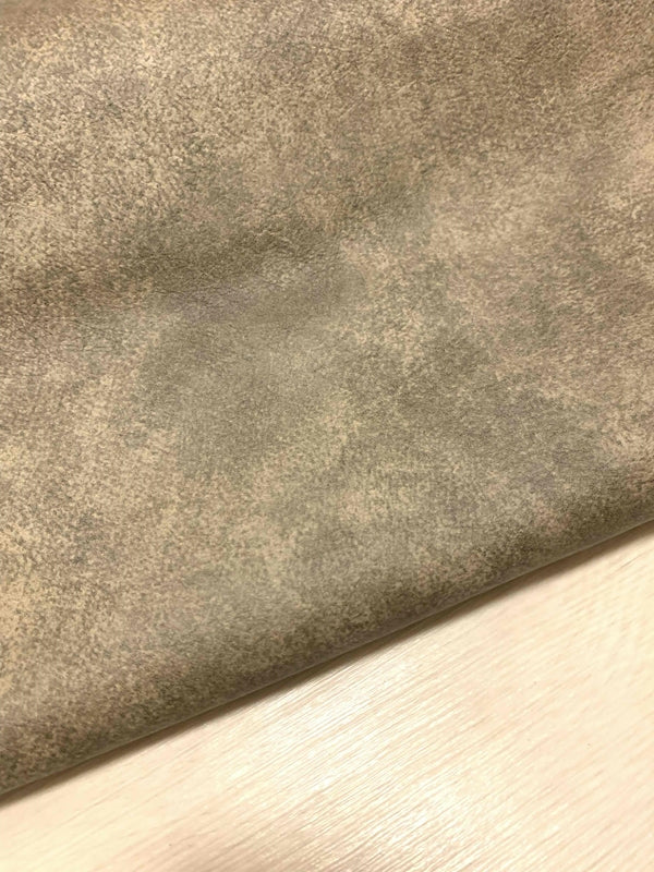 ds28円！[モカグレー]新入荷 イタリアンレザー 牛革 クロム革 ムラ染加工 272ds