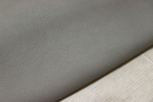 ds28円！[ライトグレー]新入荷 イタリアンレザー 牛革 クロム革 弱シュリンク加工 272ds