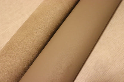 ds28円！[サンドベージュ]新入荷 イタリアンレザー 牛革 クロム革 弱シュリンク加工 274ds