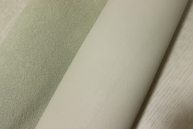 ds28円！[アイボリー]新入荷 イタリアンレザー 牛革 クロム革 シュリンク加工 275ds