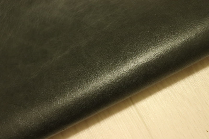 ds28円！[ブラック]新入荷 イタリアンレザー 牛革 クロム革 スムース加工 アンティーク 282ds