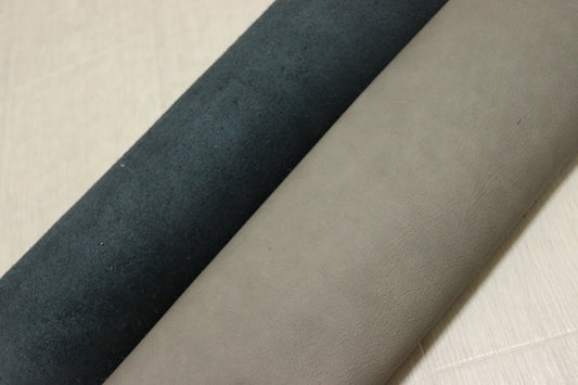 ds28円！[ライトグレー]新入荷 イタリアンレザー 牛革 クロム革 アンチック加工 283ds