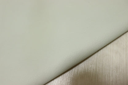 ds28円！[アイボリー]新入荷 イタリアンレザー 牛革 クロム革 シュリンク加工 ディア調 299ds