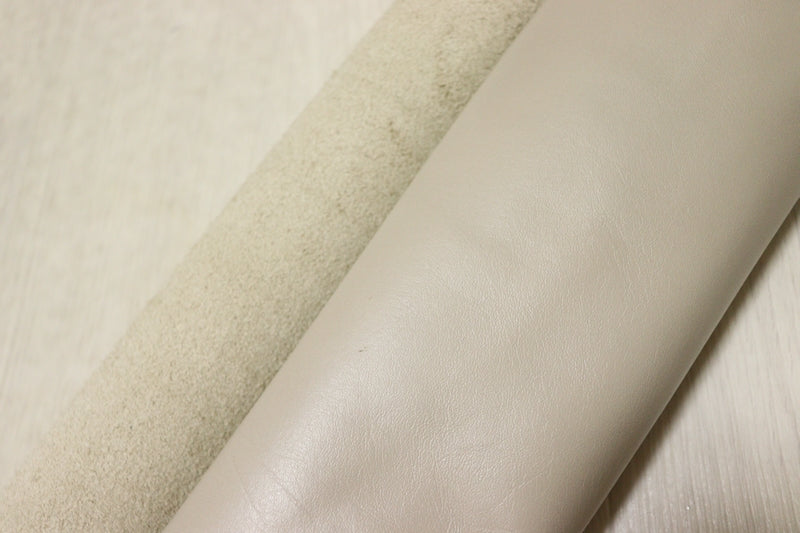 ds28円！[サンドベージュ]新入荷 国産 牛革 姫路レザー クロム革 スムース加工 304ds