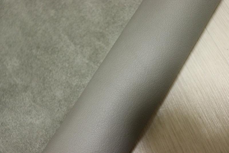 ds28円！[ライトグレー]新入荷 イタリアンレザー 牛革 クロム革 弱シュリンク加工 304ds