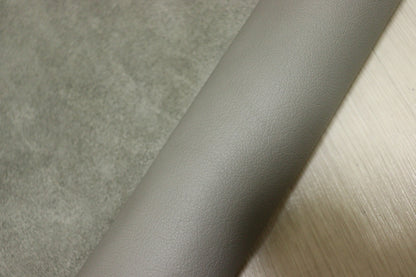 ds28円！[ライトグレー]新入荷 イタリアンレザー 牛革 クロム革 弱シュリンク加工 304ds