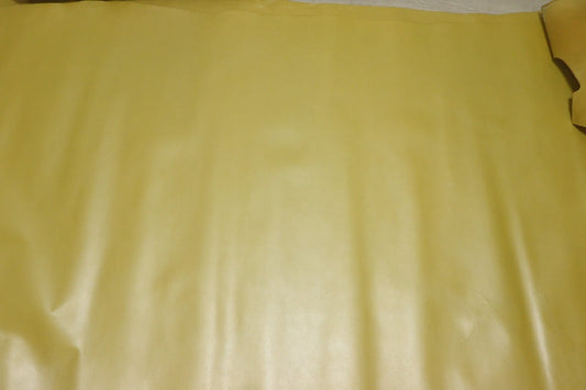 ds28円！[イエロー]新入荷 国産 牛革 姫路レザー クロム革 顔料仕上げ ラメ入り 322ds