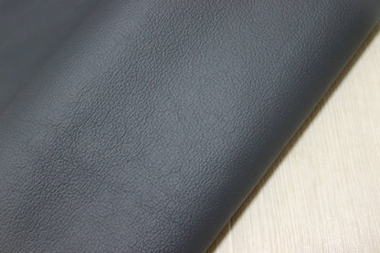 ds28円！[ネイビー]新入荷 イタリアンレザー 牛革 クロム革 シュリンク加工 372ds