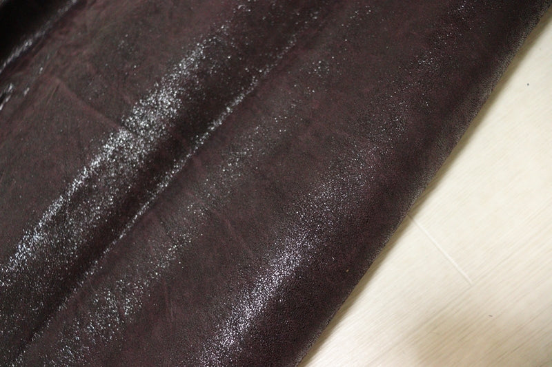 ds28円！[ヴィンテージ]新入荷 イタリアンレザー ヤギ革 クロム革 Wフェイス 43ds